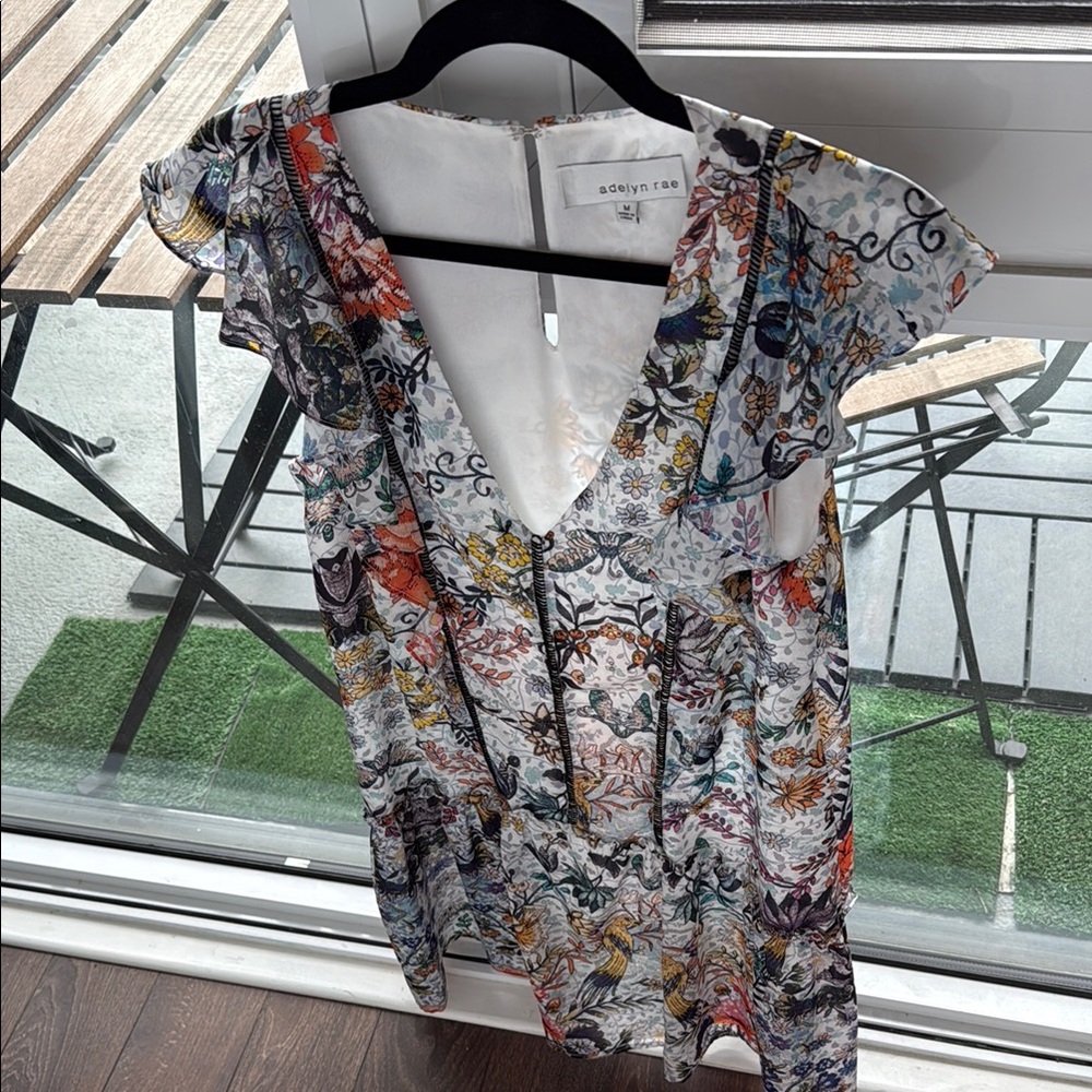Adelyn Rae Colorful Floral short dress
